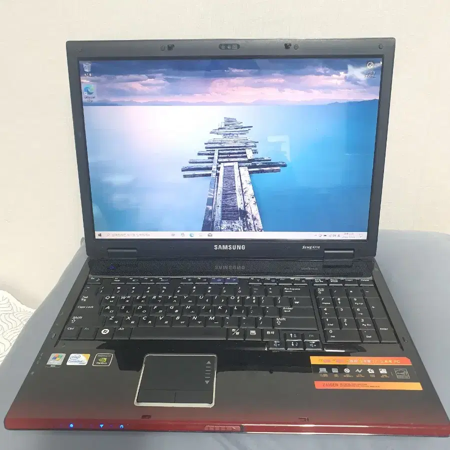 노트북 17인치 ssd장착 Sens R710