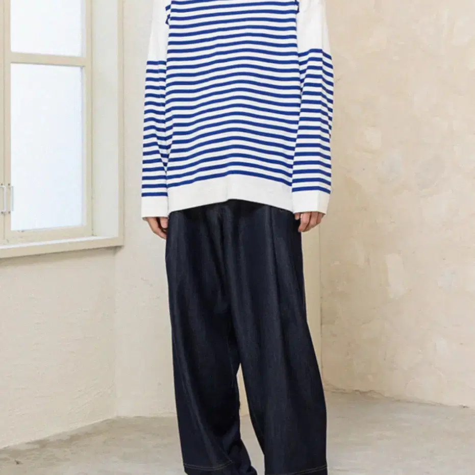 [비긴202] French Stripe Pullover Knit-3사이즈