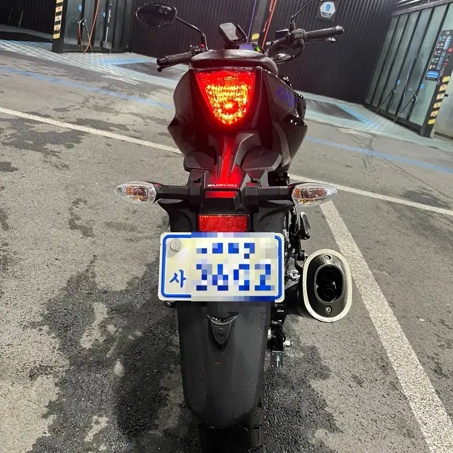 폐지완료) 23년식 스즈키 gsx s125 5663km 판매해요