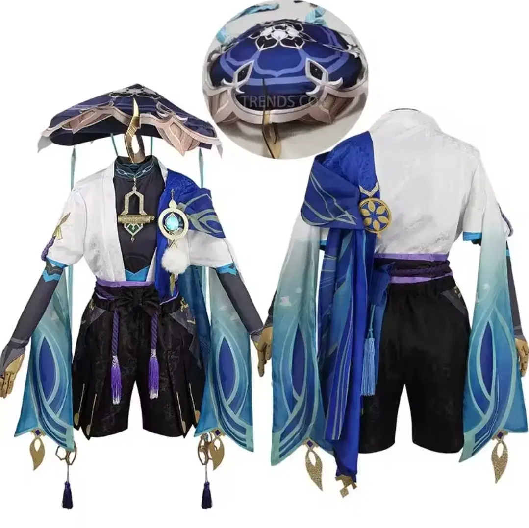 Genshin Impact Wanderer Cosplay Costumes for Sale