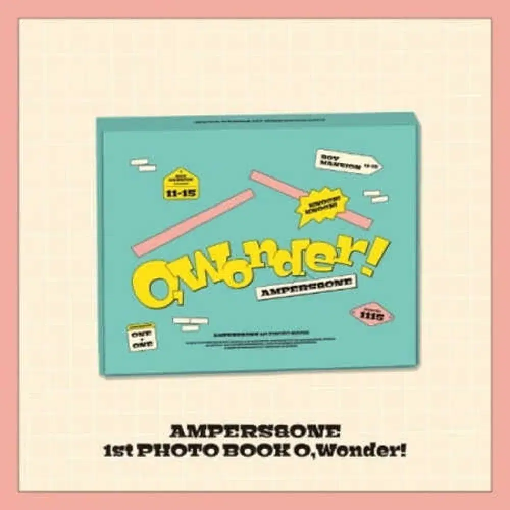 앰퍼샌드원 1st 포토북 ampersandone photobook