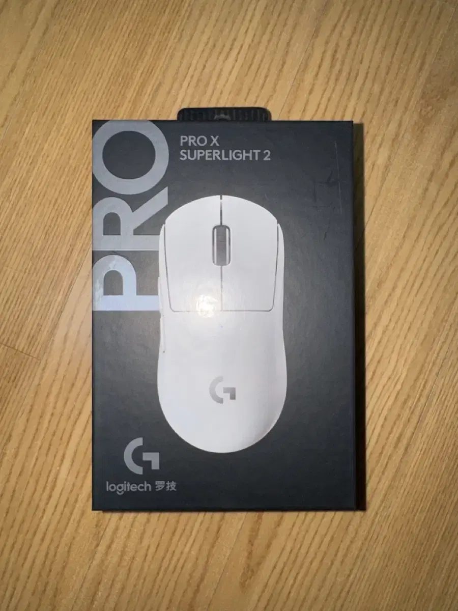 로지텍 G PRO X SUPERLIGHT 2 마우스 화이트