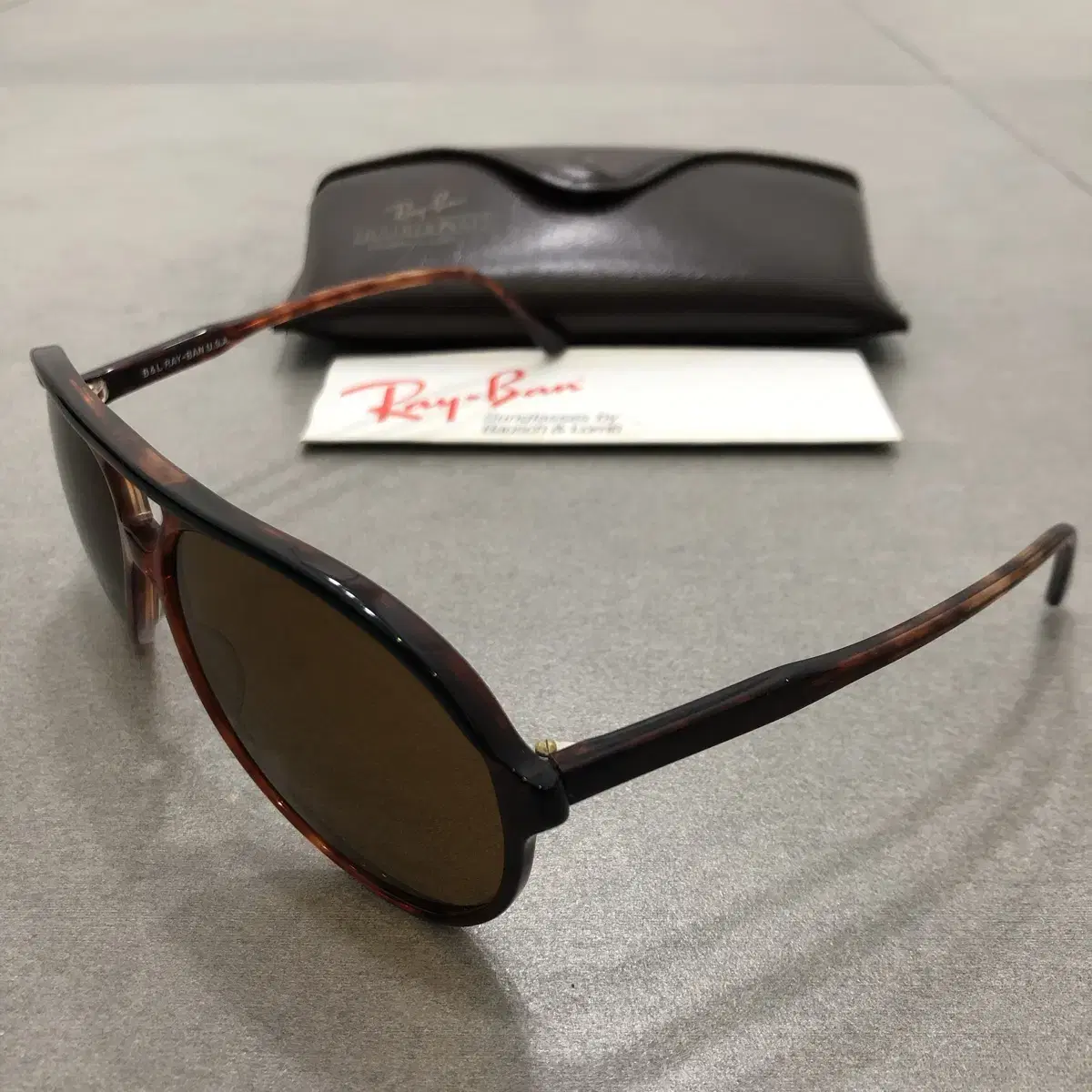 레이밴 rayban 바슈롬 b&l 미국 usa 보잉 에비에이터 선글라스