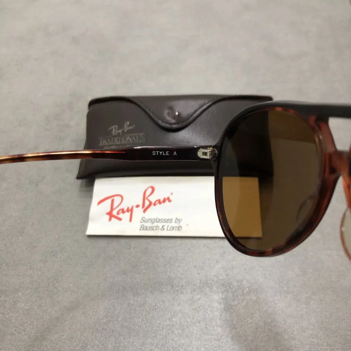 레이밴 rayban 바슈롬 b&l 미국 usa 보잉 에비에이터 선글라스