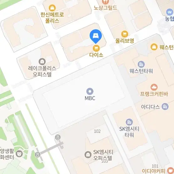 mbc가요대제전 인근 숙소 양도합니다!