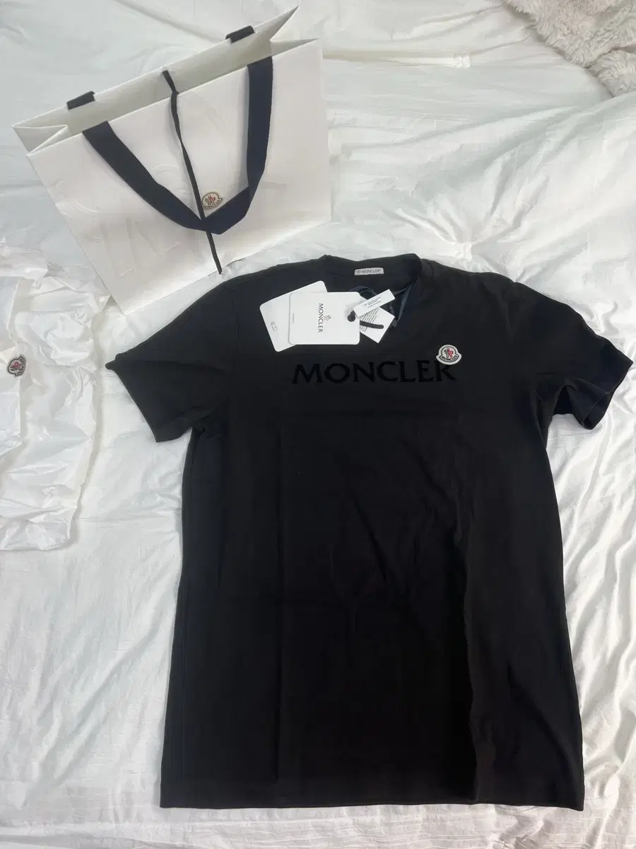 Moncler Logo T-shirt Black L