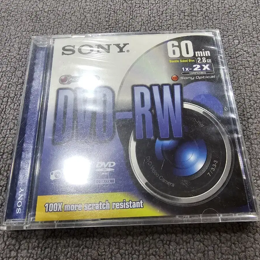 소니 SONY /DVD-RW 60 2.8GB