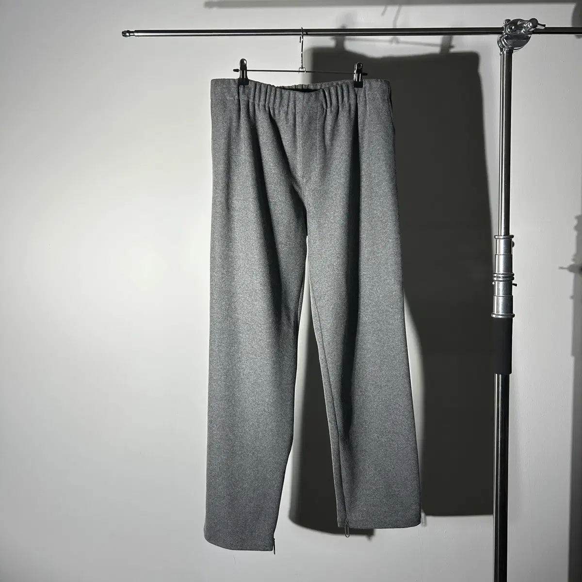 [UTC] Off-white banded wool track pants