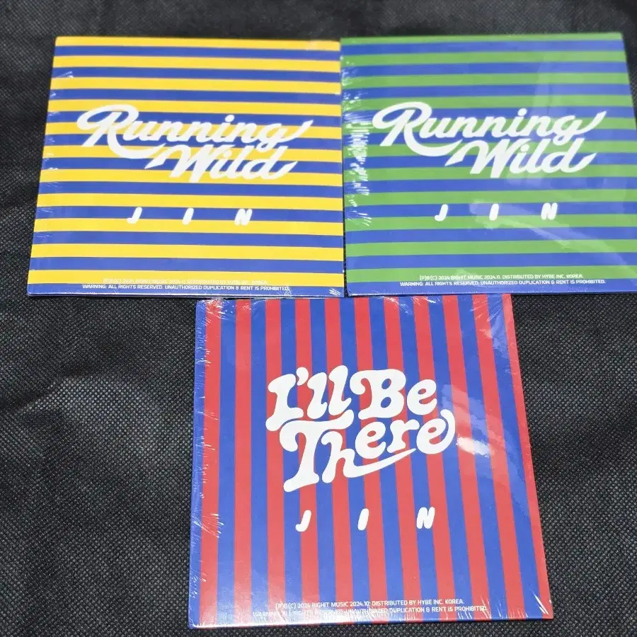 석진 JIN 싱글 CD running wild외