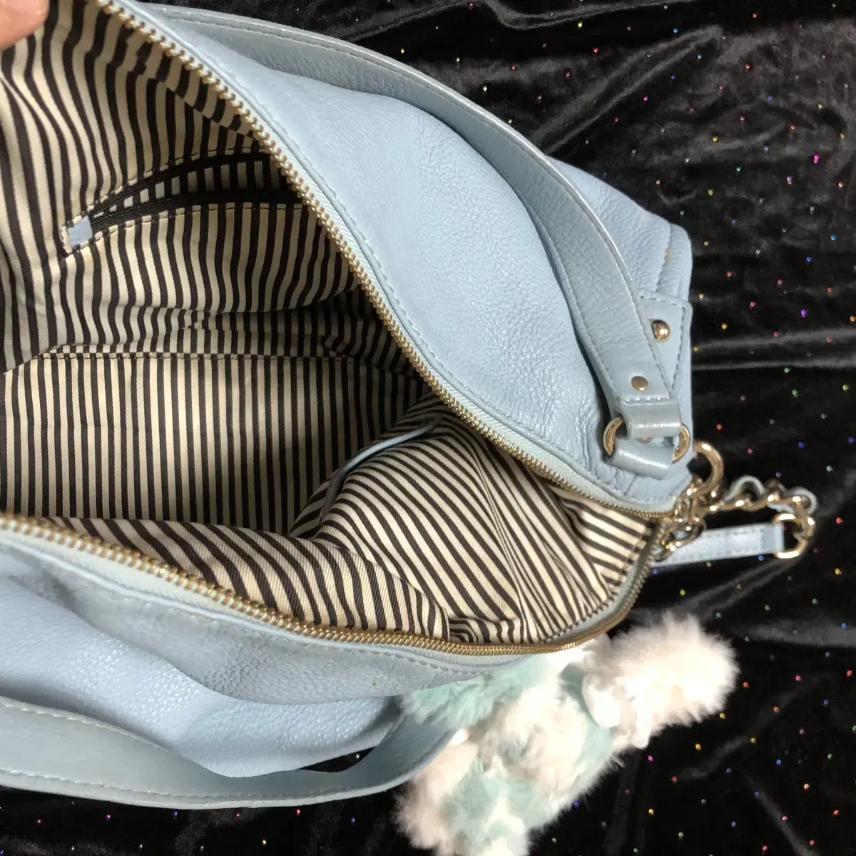 Vintage kate spade new york sky leathe