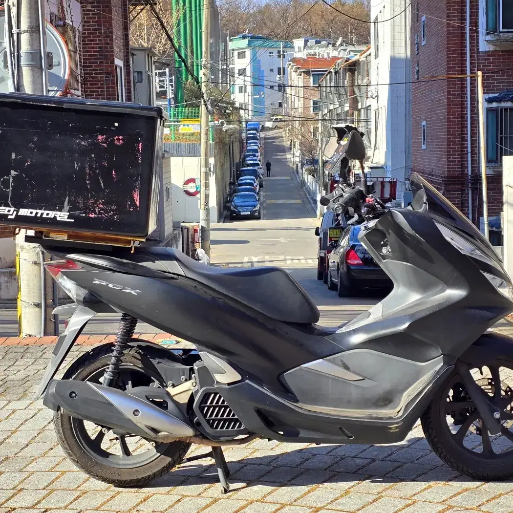 19년형 더뉴 PCX125 멧블랙 배달세팅