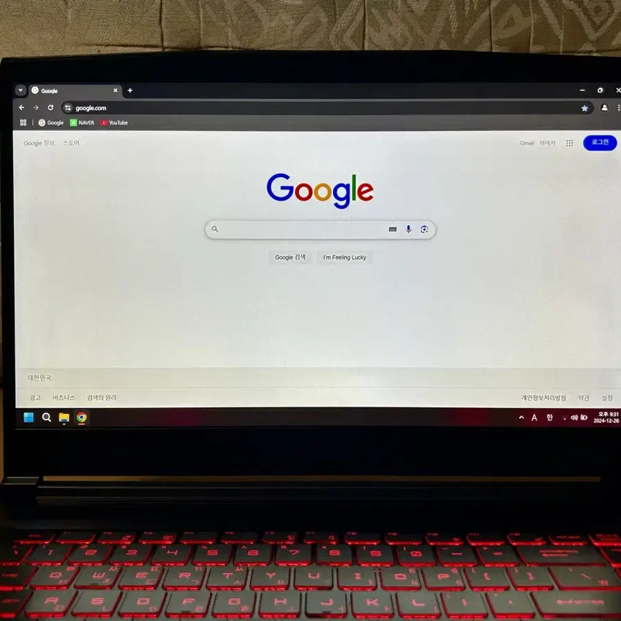 MSI Thin 2060, i7-9750H 게이밍노트북