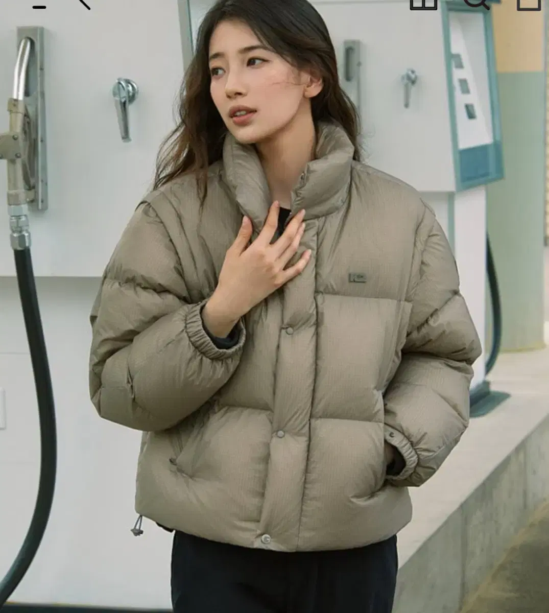 k2 수지패딩 블랙 24fw 제품 (2회착용)