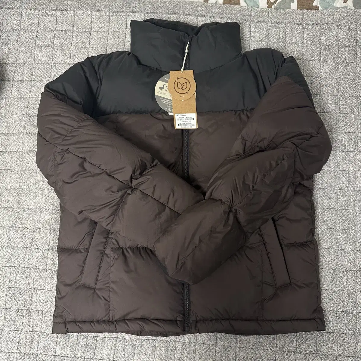 (NEW) Nepa Short Padded Coco Block Down Jacket Men's