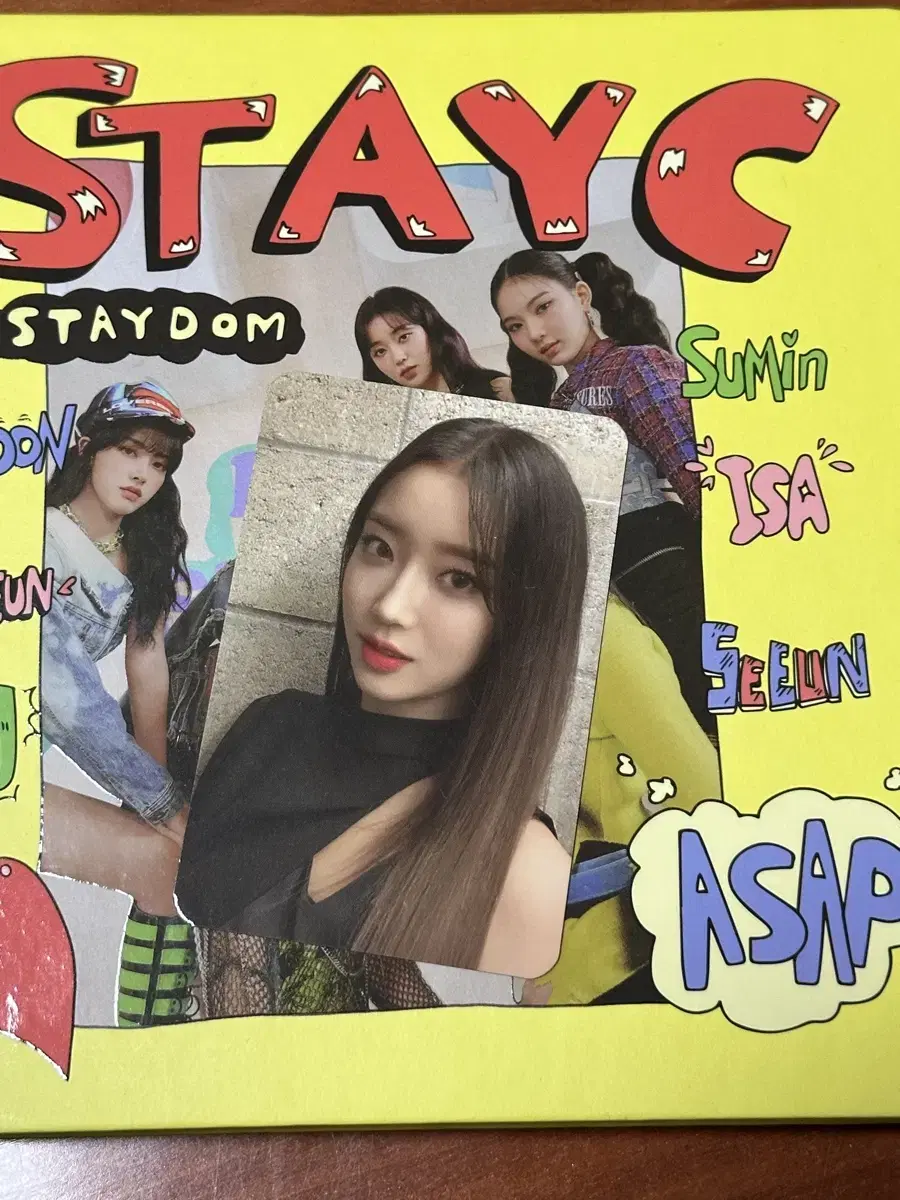 스테이씨 stayc asap 개봉앨범