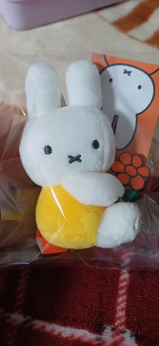 미피 miffy 미니 인형 키링 열쇠고리 8cm