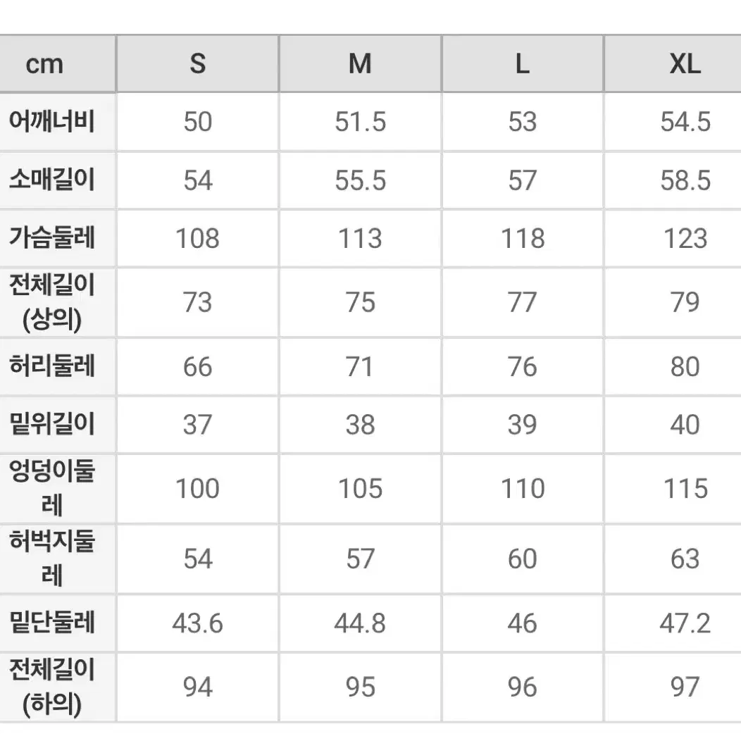 스파오 시나모롤 수면잠옷 S