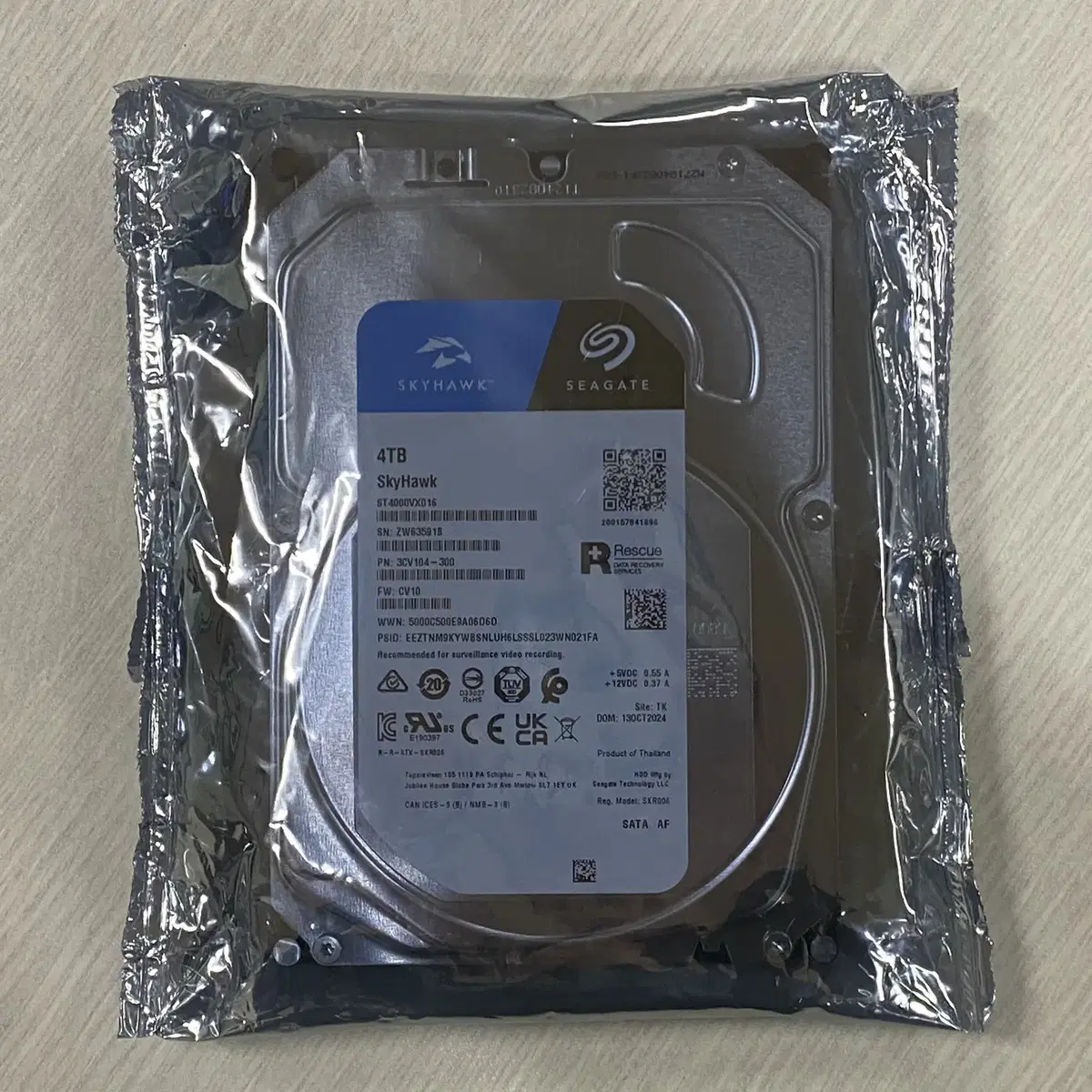 Seagate 4테라 CCTV 하드디스크 4TB HDD 미개봉