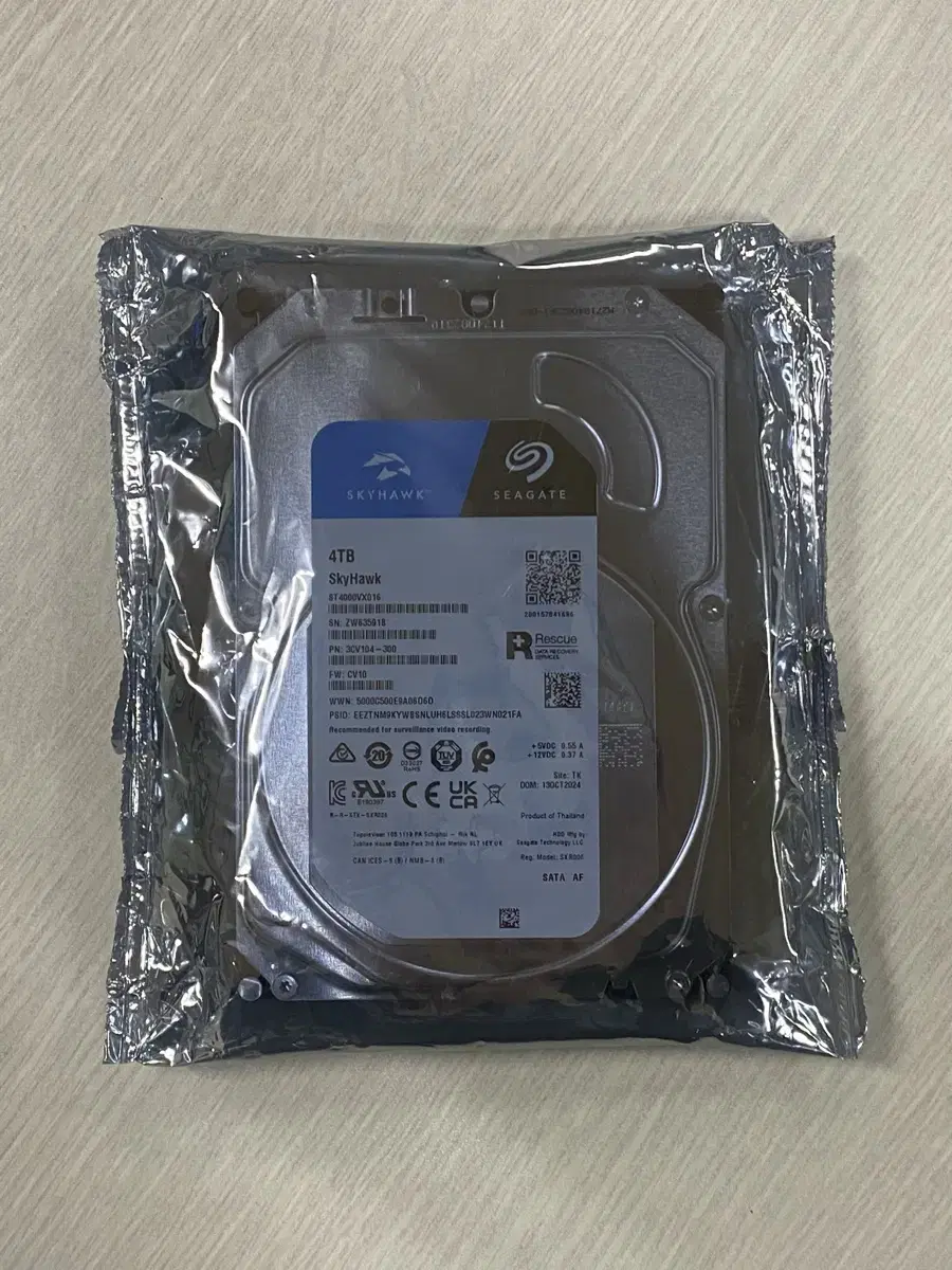 Seagate 4테라 CCTV 하드디스크 4TB HDD 미개봉