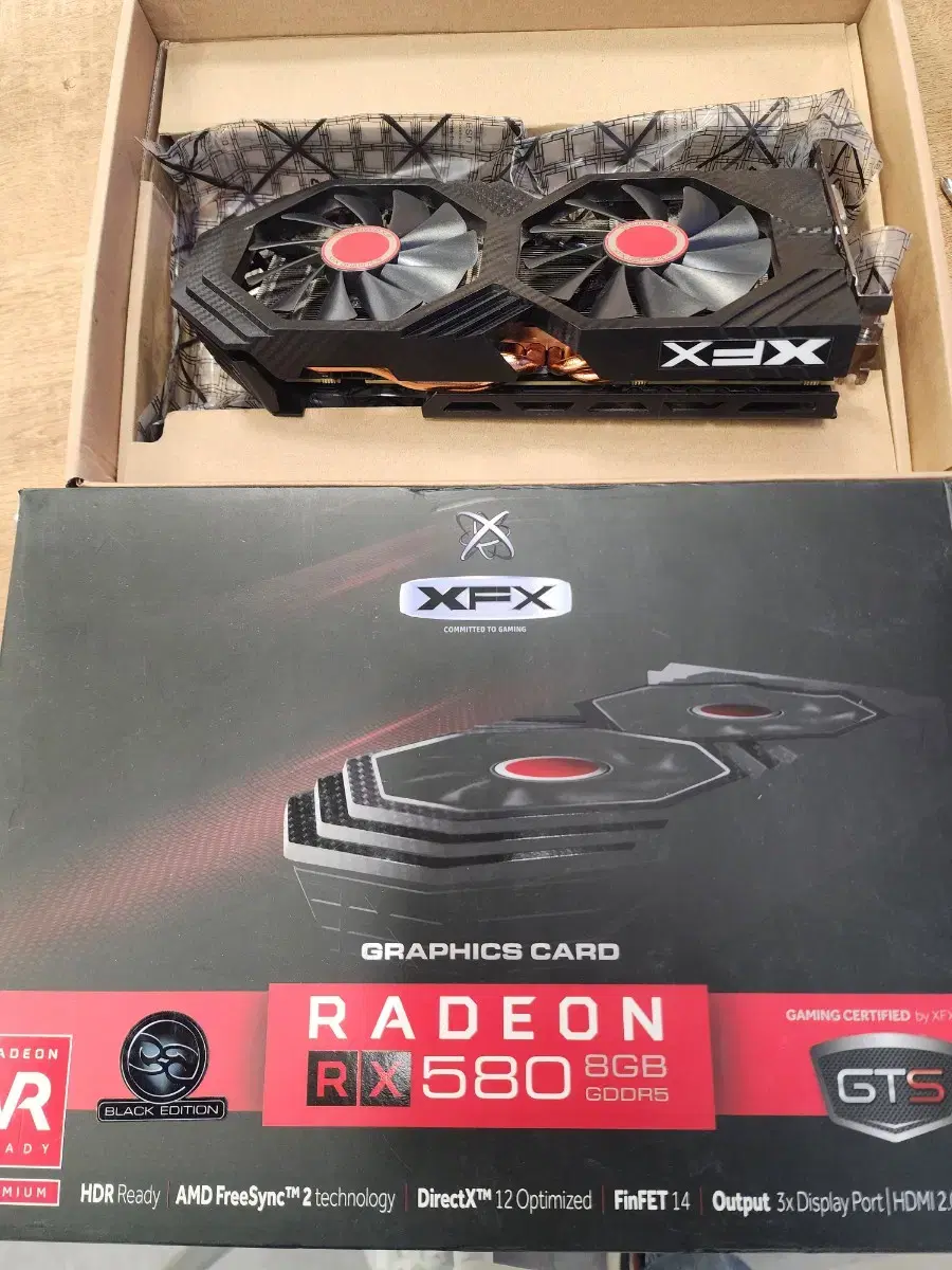 AMD XFX 라데온 RX580 8G