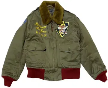 버즈릭슨 밀리터리 재킷 플라잉 타이거 레드 리브 커스텀 36