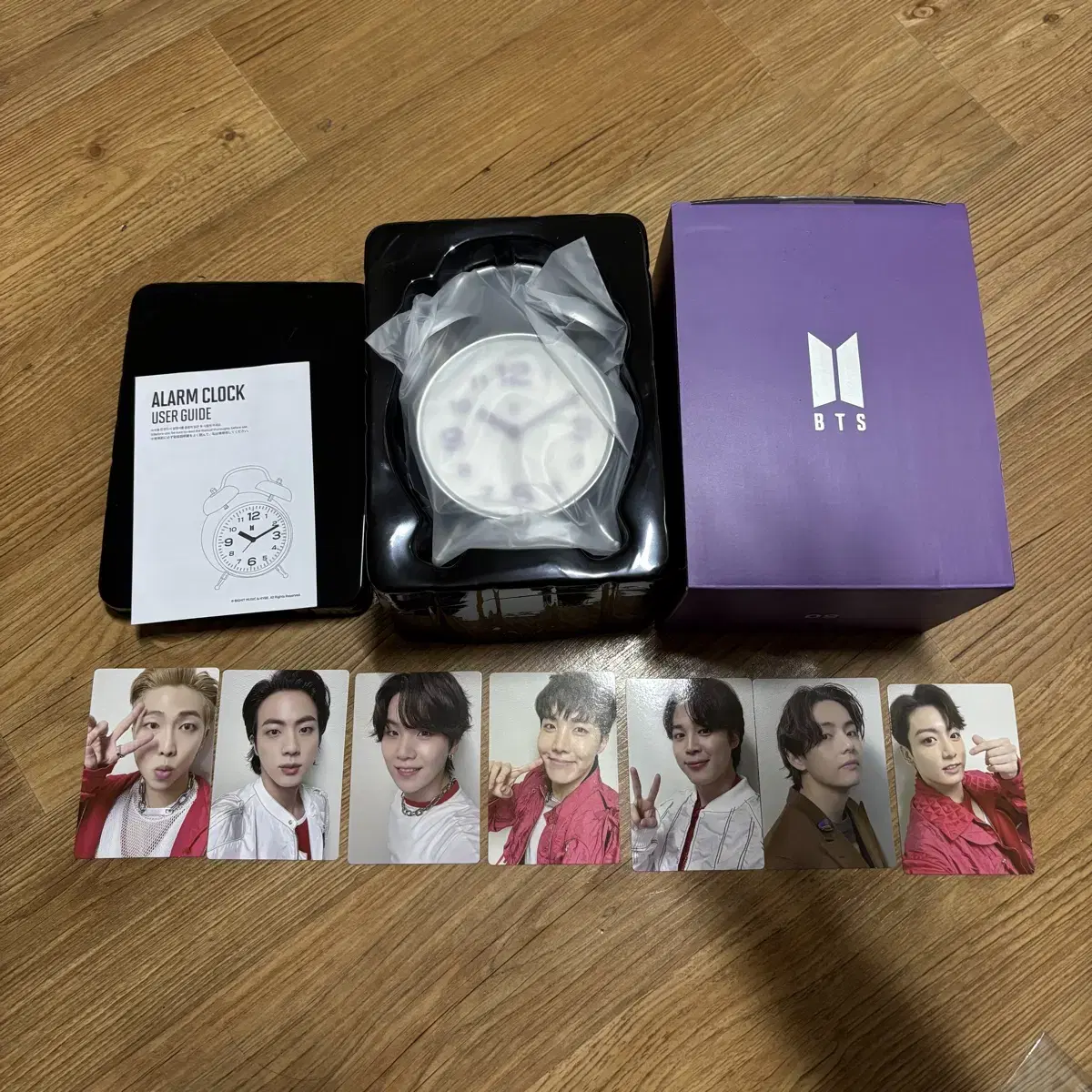 방탄소년단 BTS 머치9 알람시계 MERCH BOX #9