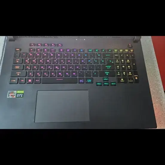 아수스 asus rog strix g17 게이밍 노트북 팝니다.