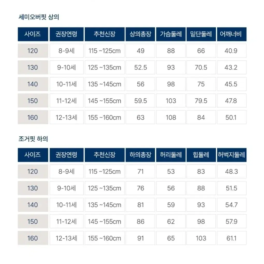 (새상품) YALE 예일 키즈 하프넥 셋업 / 아동 160 (성인가능)