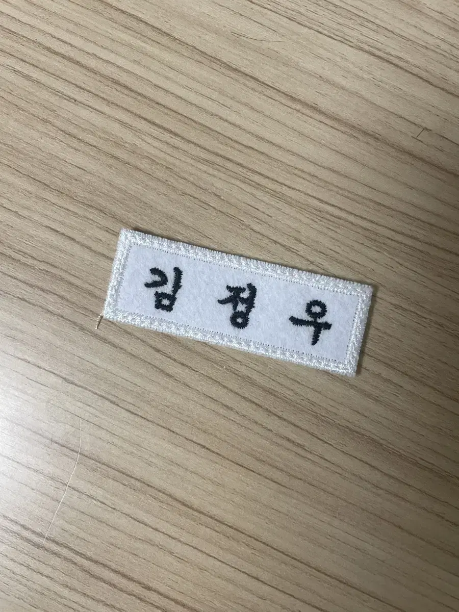 NCT 127 Name Badge Kim Jungwoo Name Badge jungwoo Name Badge