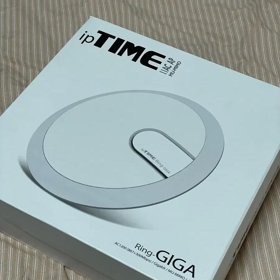 Iptime ring-giga 개봉신품 팔아요 (링기가)