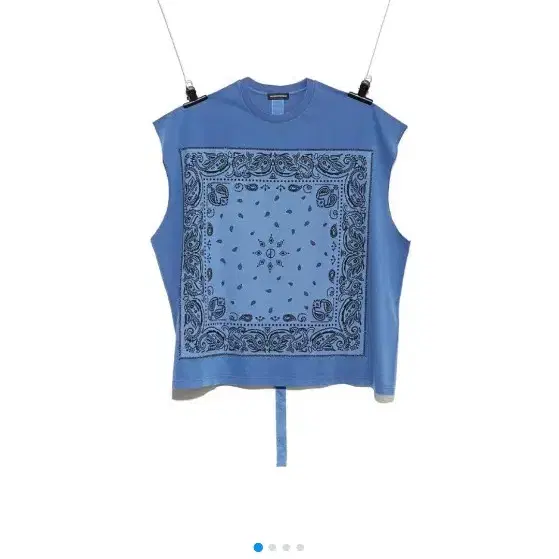 피스마이너스원 BANDANA SLEEVELESS(BLUE)