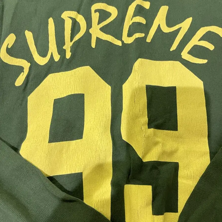 Supreme 슈프림 99 LS Football Top Green (M사