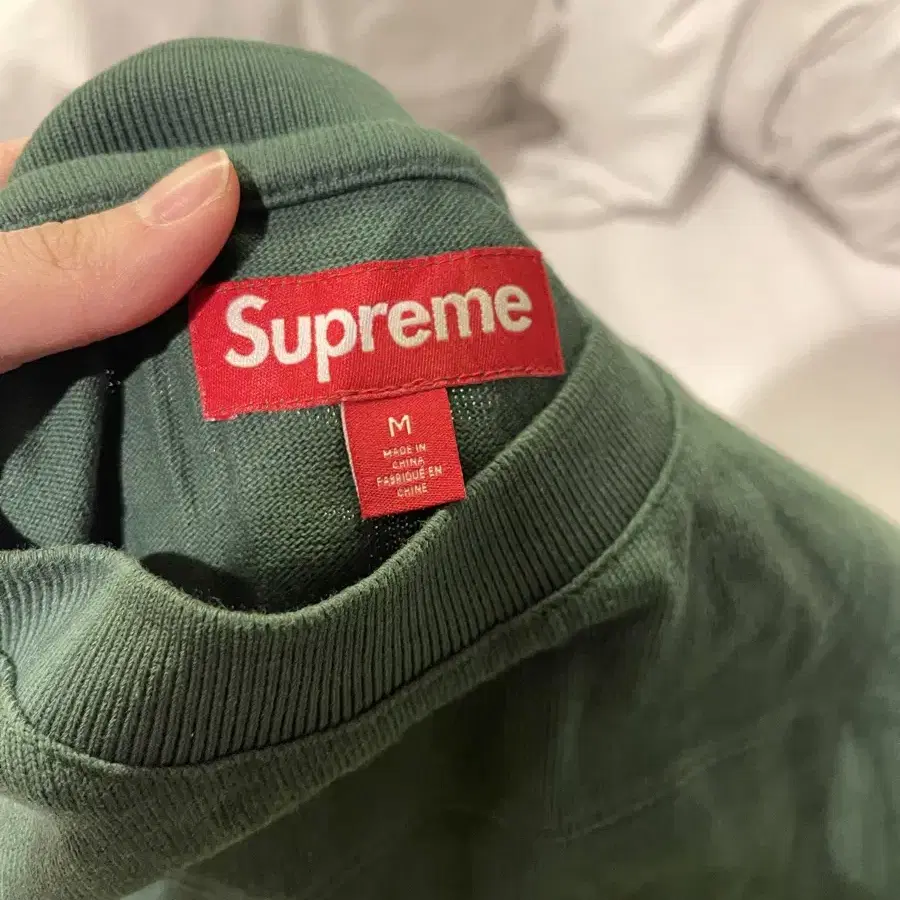 Supreme 슈프림 99 LS Football Top Green (M사