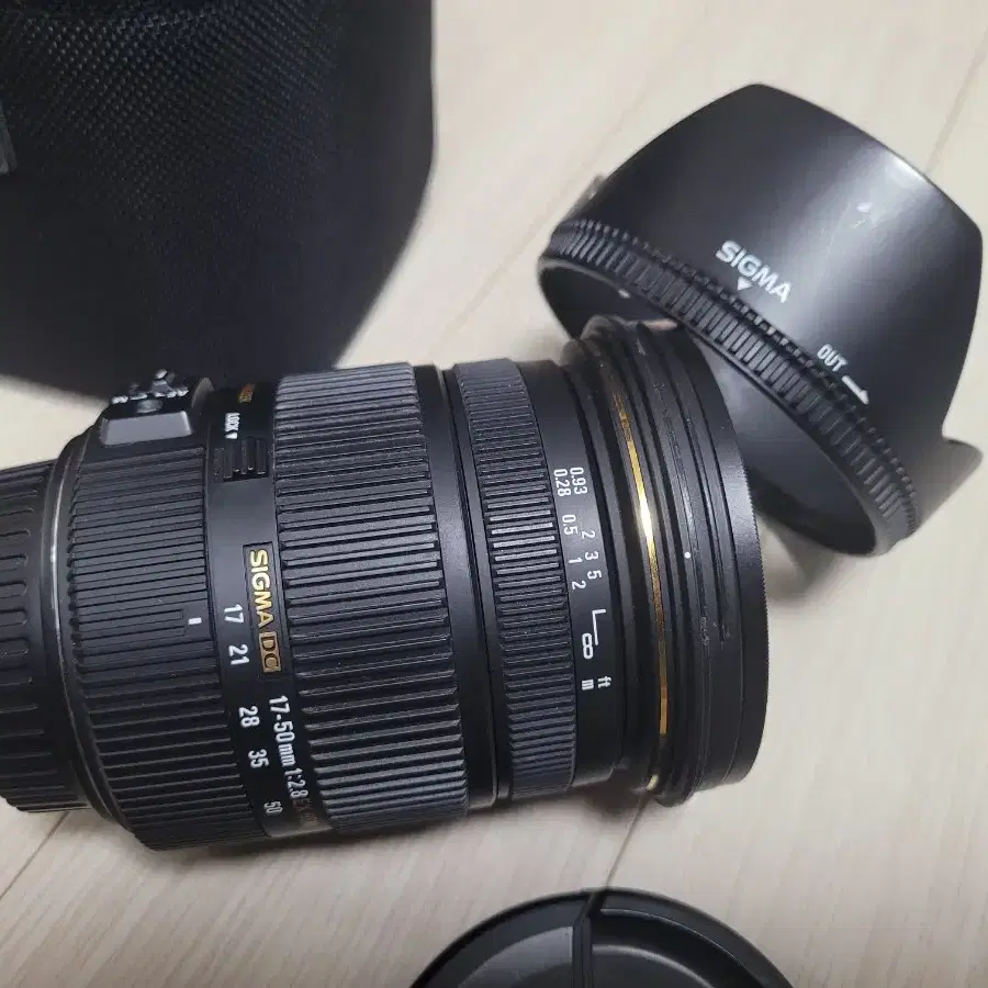 캐논 EF 마운트 시그마 17-50mm f2.8 DC OS HSM 렌즈