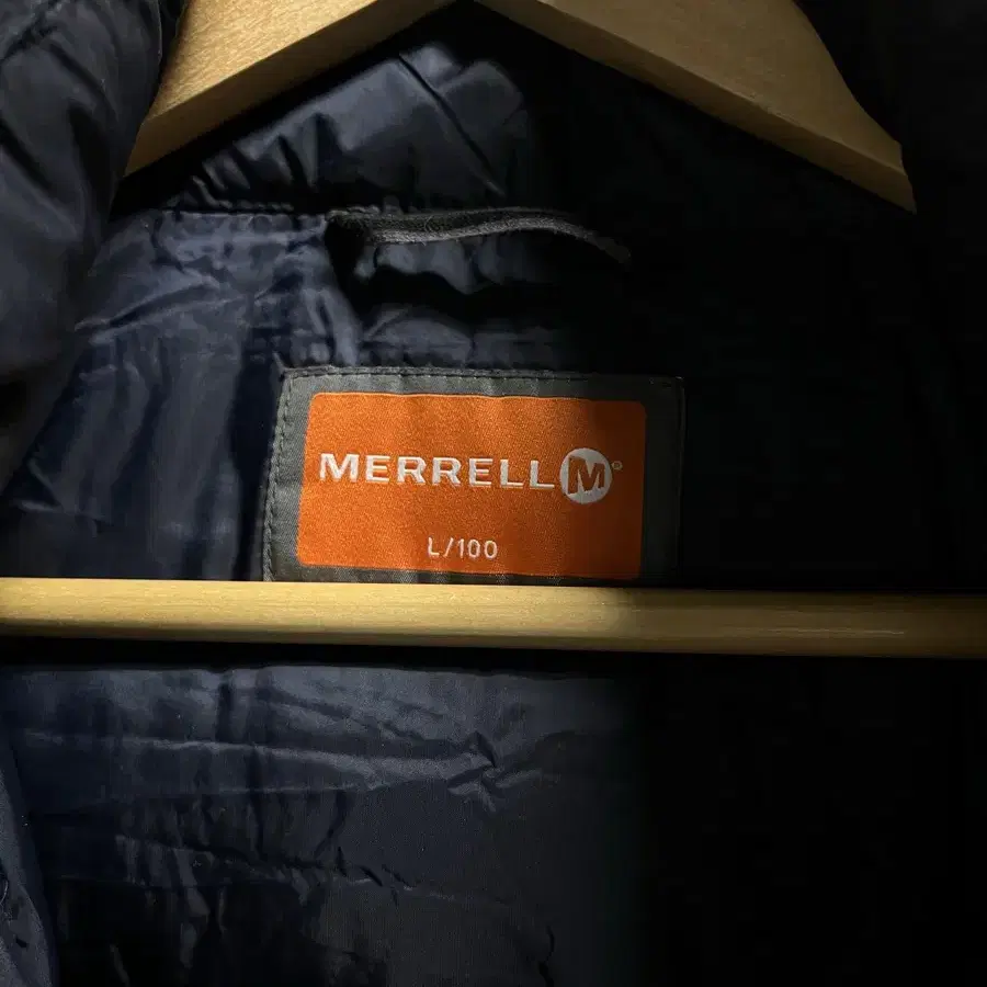 100 MERRELL 머렐 덕다운 오리털 라쿤 패딩파카 정품