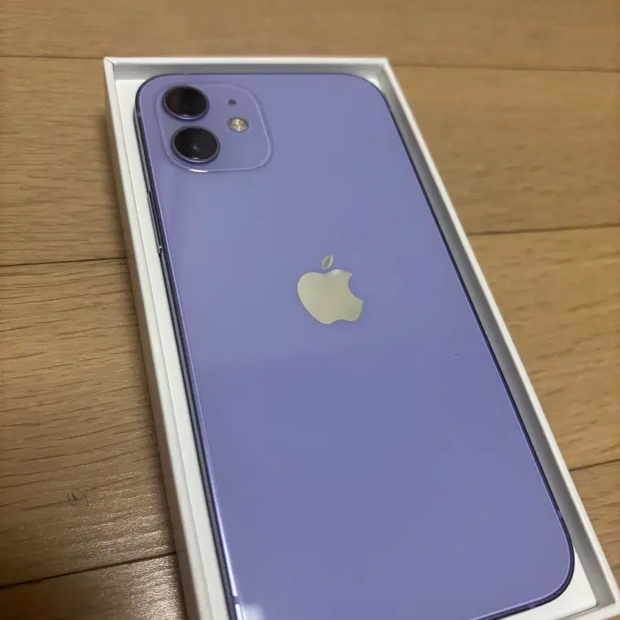 (박스포함)아이폰12 purple 128GB