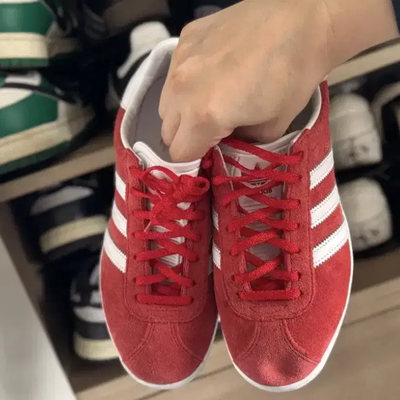 아디다스 가젤 레드 240 (W) Adidas Gazelle OG Red