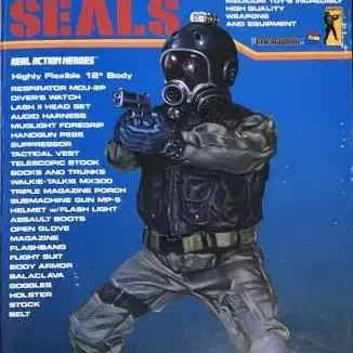 큐브릭 스페셜포스 시리즈5 US NAVY SEALS