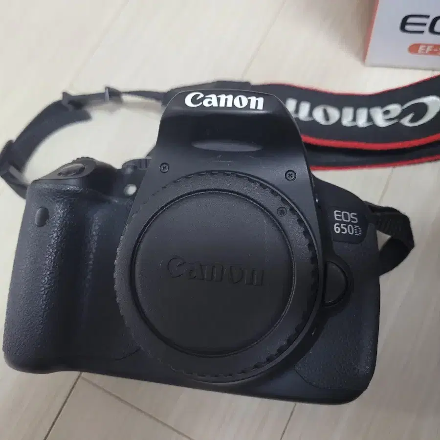 캐논 DSLR 카메라 EOS 650D 와 18-55 STM 세트