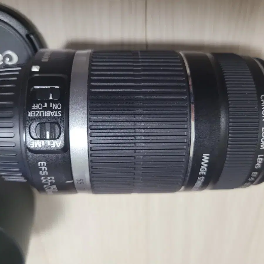 깔끔한 캐논 EF-S 55-250mm f4-5.6 IS 헝그리 망원렌즈