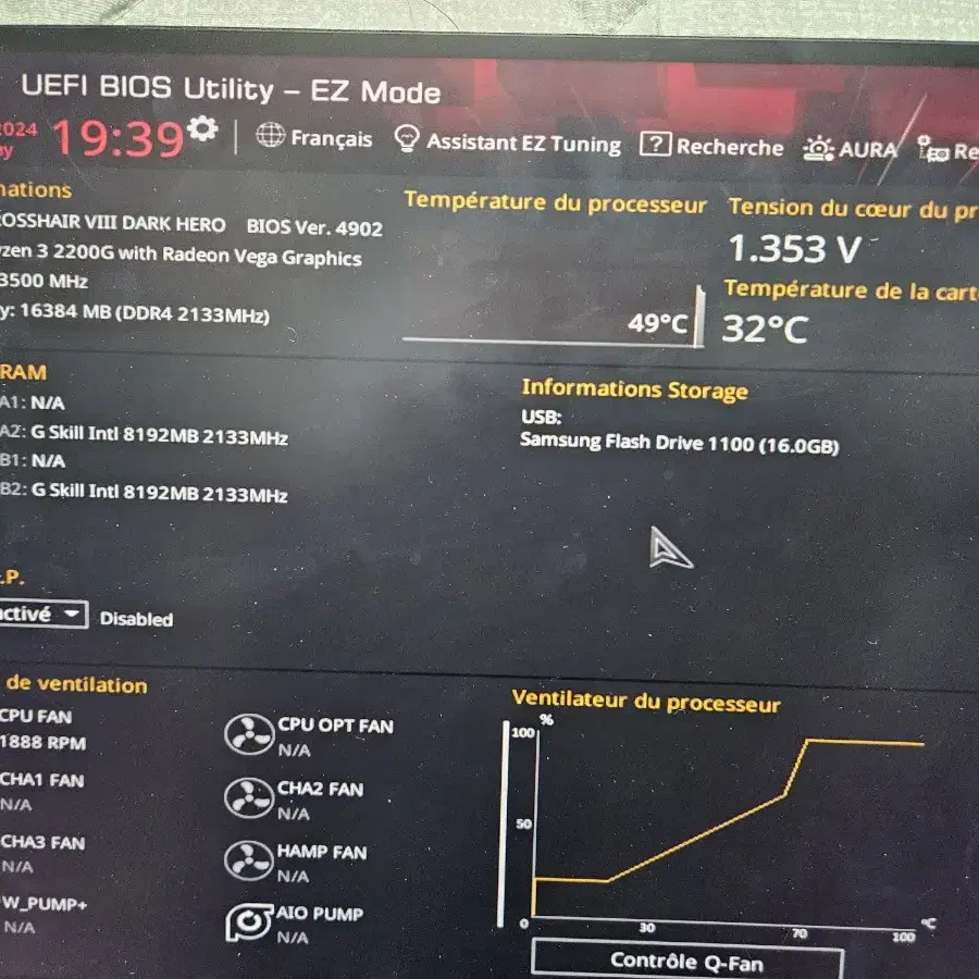 X570 ROG Crosshair VIII Dark Hero