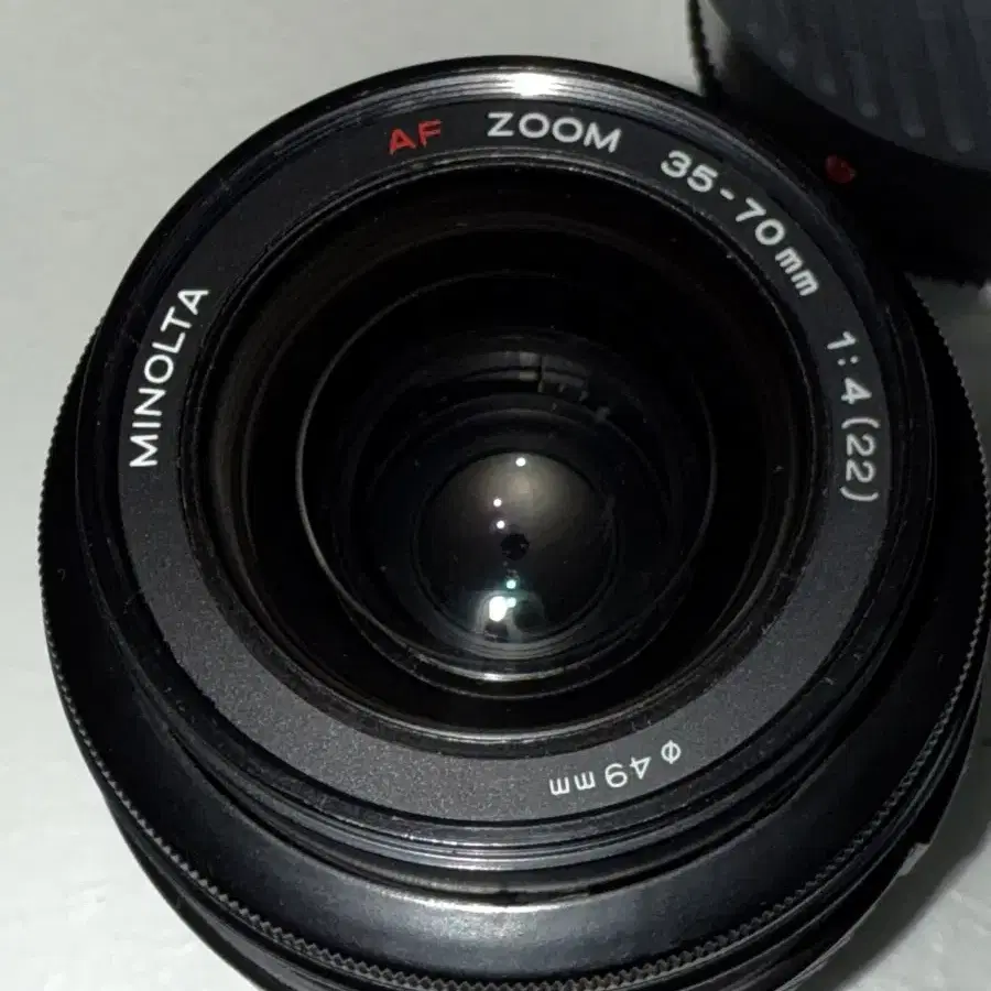 코니카 미놀타 af zoom 35-70mm f1-4 렌즈