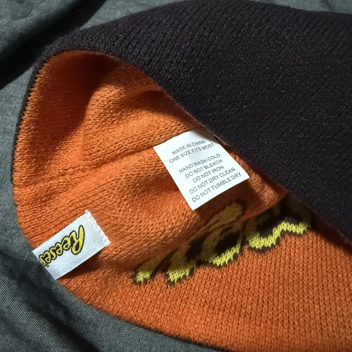 Hersheys X Reeses Reversible Beanie Sz O