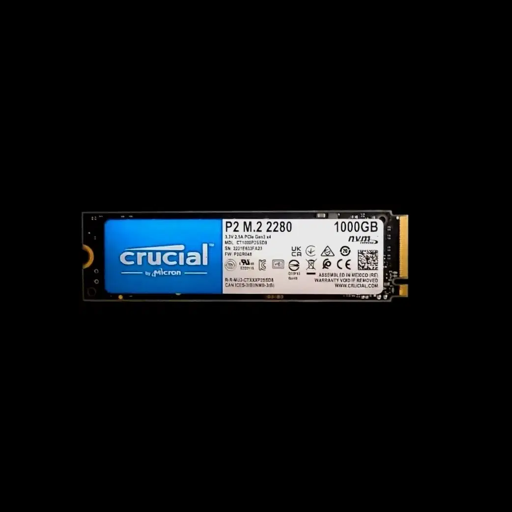 M.2 SSD 1TB 마이크론 Crucial S급 저렴하게 판매합니다.