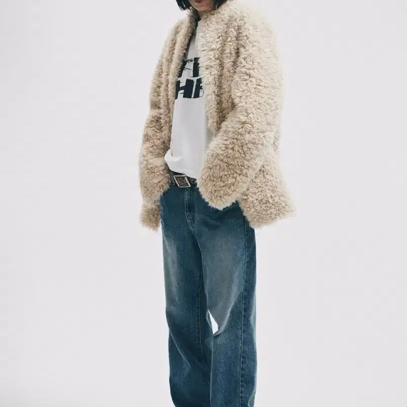 FORHER  FUR JACKET (BEIGE) 포허 퍼자켓 베이지