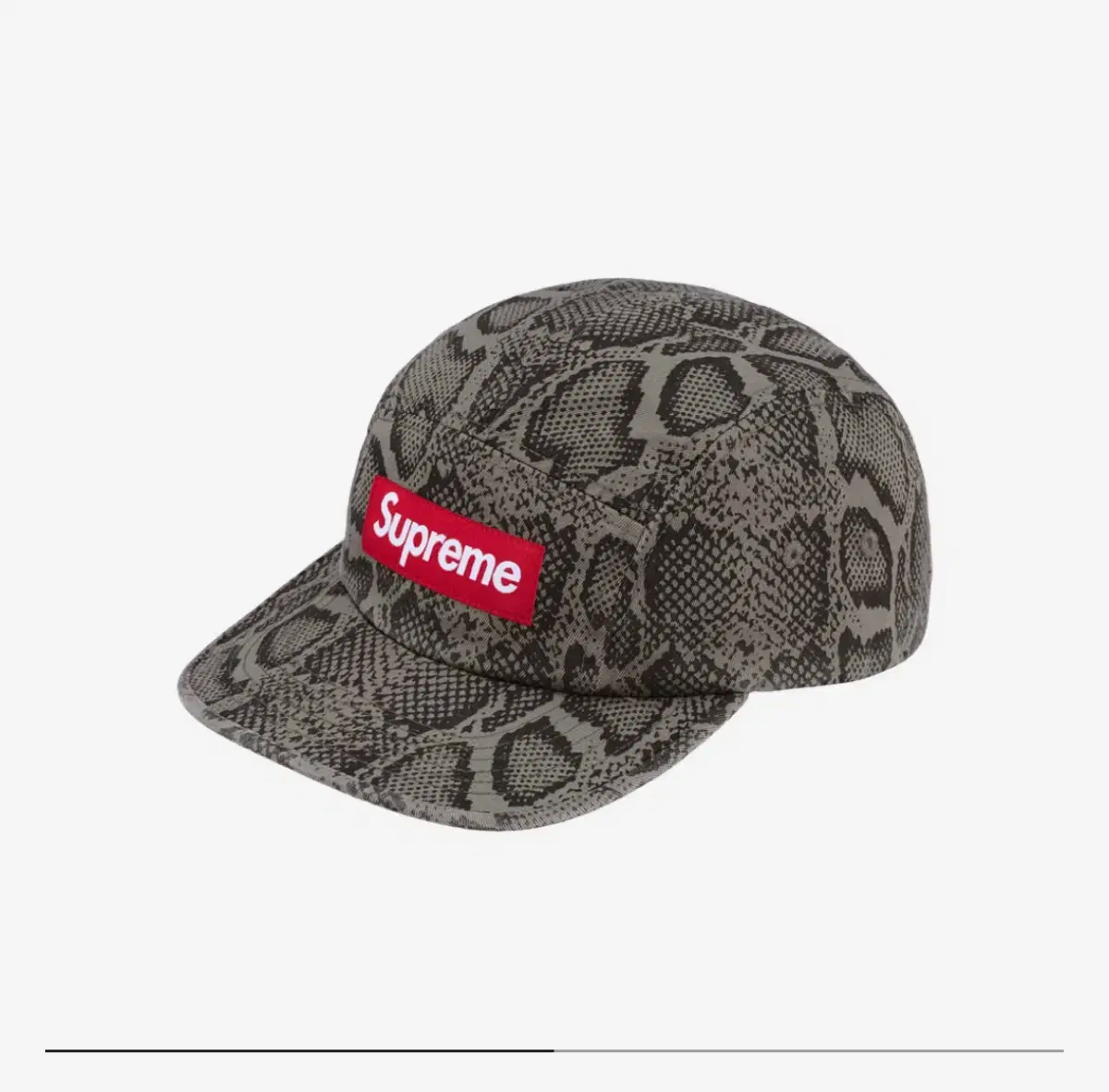 Supreme Washed Chino Twill Campcap Snake - 24SS