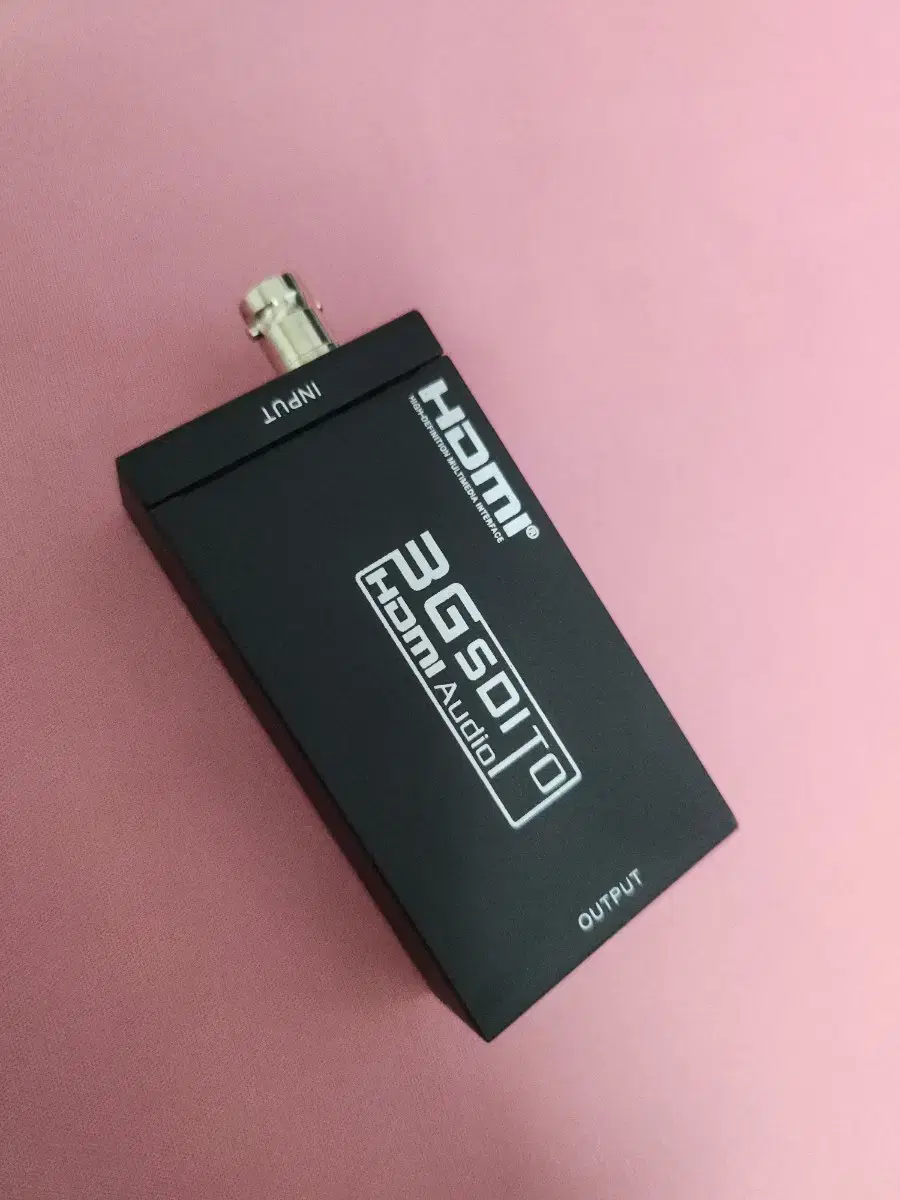 HDMI SDI compatible plug