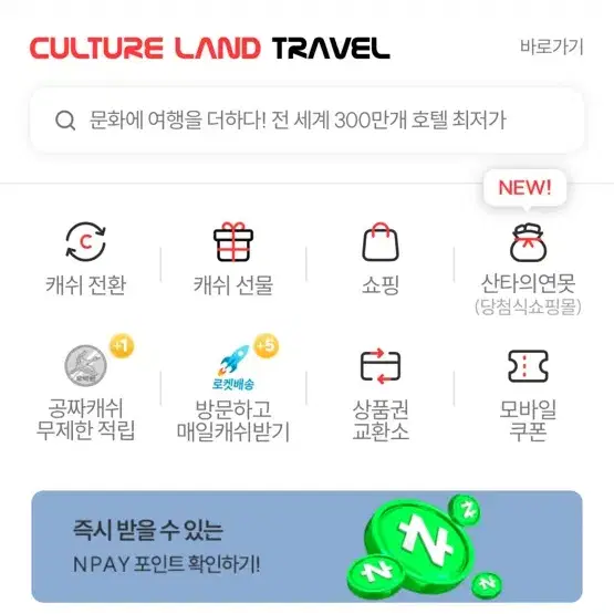 문화상품권 30만원