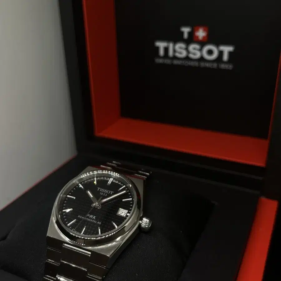 Tissot prx 파워매틱 80 35mm 오토매틱 티쏘