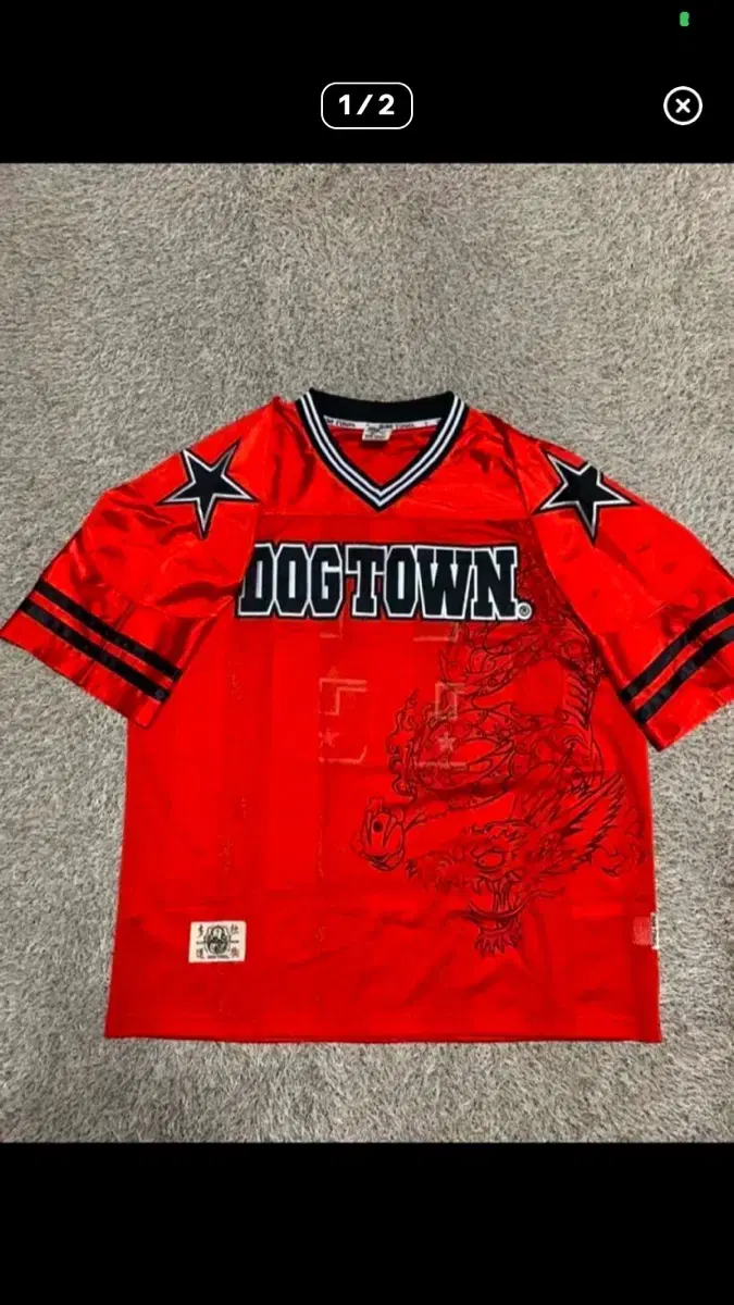 Dogtown Black Dragon Mesh Jersey